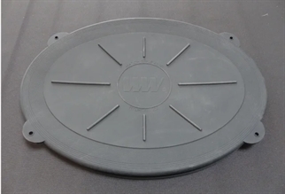 Whetman Hatch Cover Oval 4230 sort